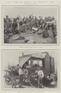 Le Boer comme maçon et médecin