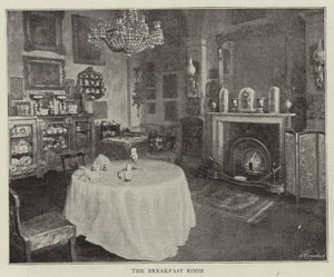La salle de petit-déjeuner