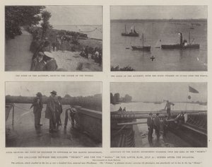 La collision entre le vapeur Primus et le remorqueur Hansa sur le bas Elbe, 21 juillet, scènes après le désastre - English Photographer