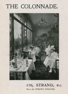 La Colonnade, 170 Strand - English Photographer
