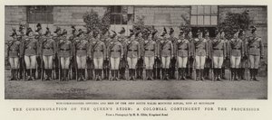 La commémoration du règne de la reine, un contingent colonial pour le défilé