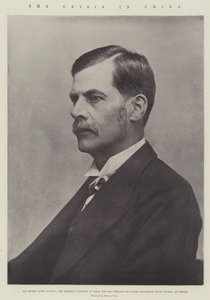 La crise en Chine, Sir Ernest Satow, KCMG, ministre de Sa Majesté à Tokyo, qui pourrait remplacer Sir Claude MacDonald, KCB, KCMG, à Pékin - English Photographer