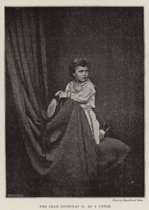 Le Tsar Nicolas II enfant - English Photographer