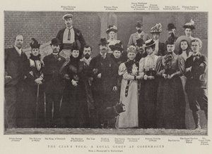 La tournée du tsar, un groupe royal à Copenhague - English Photographer