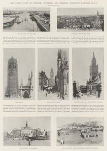 La visite du tsar en France, Dunkerque, lieu de débarquement de Sa Majesté Impériale