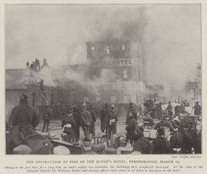 La destruction par le feu de l