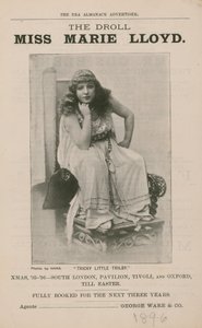 La drôle Miss Marie Lloyd - English Photographer