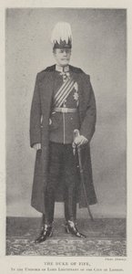 Le Duc de Fife, en uniforme de Lord Lieutenant de la ville de Londres - English Photographer