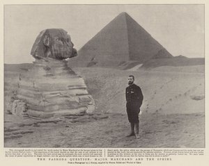 La question de Fachoda, le Major Marchand et le Sphinx - English Photographer
