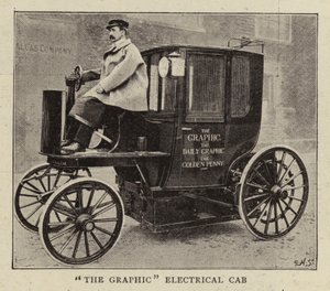 Le taxi électrique graphique - English Photographer