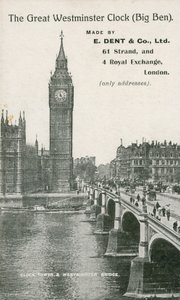 La Grande Horloge de Westminster, Big Ben - English Photographer