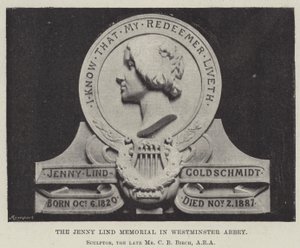 Le mémorial Jenny Lind à l