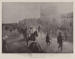Le Kaiser en Terre Sainte, le service sur le Mont des Oliviers - English Photographer