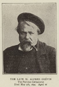 Le défunt M Alfred Grevin