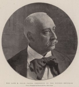 Feu M Félix Faure, président de la République française - English Photographer