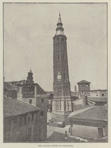 La tour penchée de Saragosse