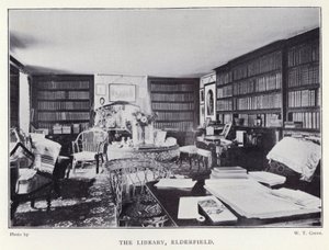 La bibliothèque, Elderfield - English Photographer