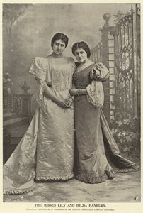 Les demoiselles Lily et Hilda Hanbury
