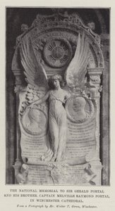 Le mémorial national à Sir Gerald Portal et à son frère, le capitaine Melville Raymond Portal, dans la cathédrale de Winchester - English Photographer
