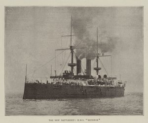 Le nouveau cuirassé, HMS Revenge - English Photographer