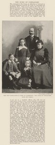 Le nouveau commandant en chef à Aldershot, le duc de Connaught, avec sa famille