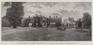 Les nouveaux locaux du Livingstone College à Leyton, ouverts par la fille de l