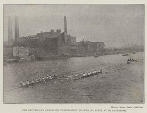 La course de bateaux des universités d