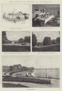 Le prince de Galles à Eastbourne