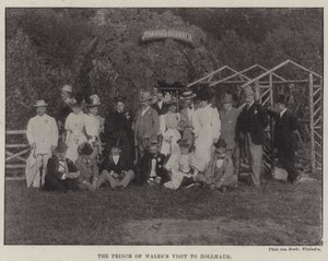 La visite du prince de Galles à Zollhaus - English Photographer
