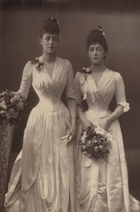 Les Princesses Victoria et Maud de Galles