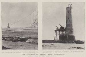 Le progrès du phare de Beachy Head - English Photographer