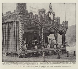 La reine et les clansmen, Sa Majesté au rassemblement de Braemar