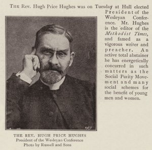 Le Révérend Hugh Price Hughes - English Photographer