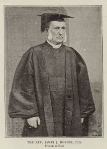 Le révérend James J Hornby, DD