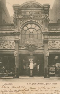 Royal Arcade, Bond Street - English Photographer