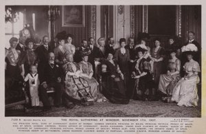 Le rassemblement royal à Windsor, 17 novembre 1907
