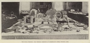 Le mariage royal, les cadeaux de mariage à Cumberland Lodge, Windsor Park