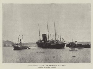 Le Paris sauvé dans le port de Falmouth - English Photographer