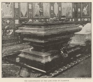 Le sarcophage du feu duc de Clarence