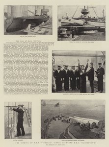Le naufrage du HMS Victoria, scènes à bord du HMS Camperdown - English Photographer