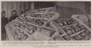 La situation à Constantinople, les bombes arméniennes découvertes par la police - English Photographer