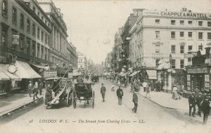 The Strand depuis Charing Cross, Londres - English Photographer