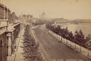 Embankment de la Tamise, Londres