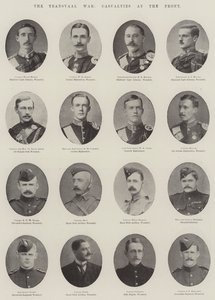 La guerre du Transvaal, pertes au front