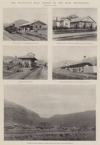 La guerre du Transvaal, scènes de la retraite des Boers