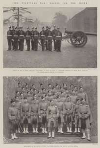 La guerre du Transvaal, troupes pour le front - English Photographer
