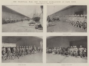 La guerre du Transvaal, les Seaforth Highlanders au Cap