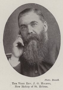 Le très révérend J. G. Holmes, nouveau évêque de Sainte-Hélène - English Photographer