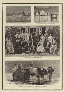 La visite de SAR le duc de Clarence et Avondale en Inde, 1890