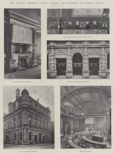 Le centre mondial de la navigation, les nouveaux bâtiments de Lloyds dans Lloyds Avenue